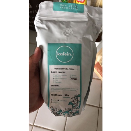 

Beans robusta kafein