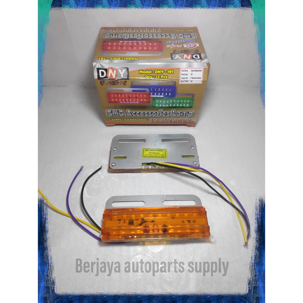 lampu Led Bak Truk Universal - 24v - 3 Kabel Bisa Blitz- Dny191