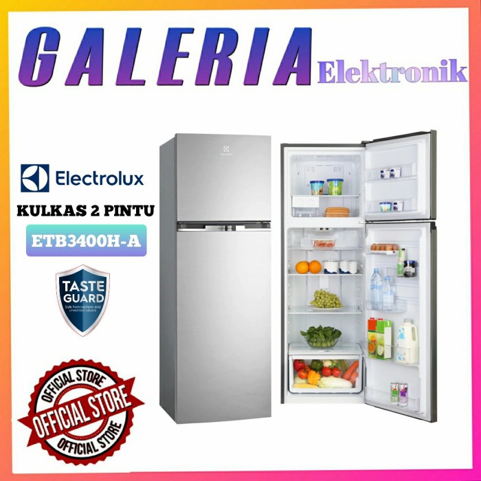 sale KULKAS LEMARI ES 2PT ELECTROLUX ETB3400H-A  ETB 3400H-A ETB 3400 H-A Diskon