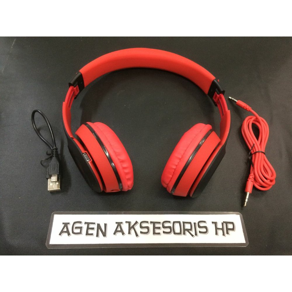 Headphone JBL Bluetooth Head Set Wireless Ear Phones Stereo Handsfree MP3 Radio Micro SD Card AUX