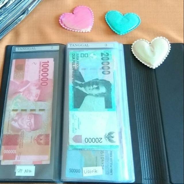 Dompet Organizer / Dompet Giro / Dompet Disiplin /Dompet hemat