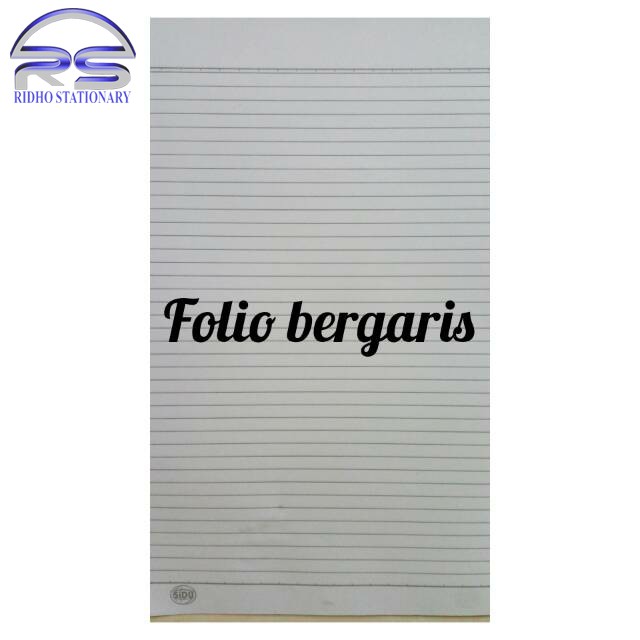 

(10 Pcs) Kertas Double Folio Bergaris Sinar Dunia SIDU [ECERAN]