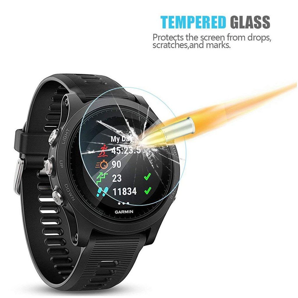 Tempered Glass Garmin Forerunner 935 / Diameter Layar Jam Tangan 40mm