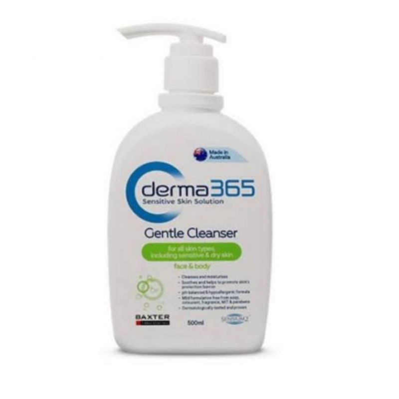 DERMA 365 GENTLE CLEANSER 500ML