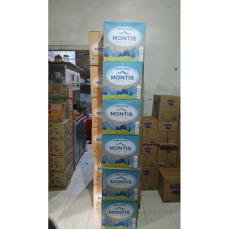 

MONTIS AIR MINERAL BOTOL BESAR 1.500 ML 1 DUS ISI 12