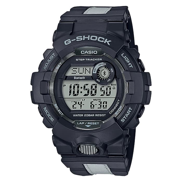 Casio G-shock G-Squad GBD-800LU-1DR Black Digital Dial Black Resin