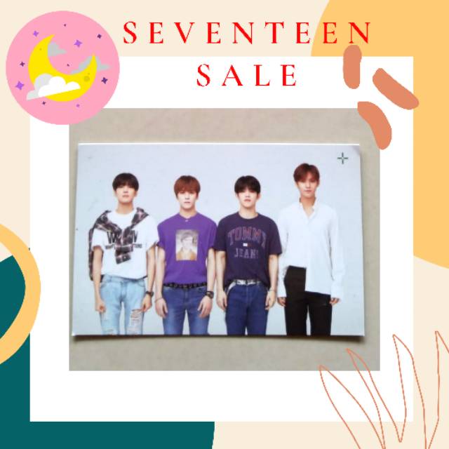 PC Seventeen Ideal Cut Korea Hip Hop Unit (Wonwoo, Vernon, SCoups, & Mingyu)