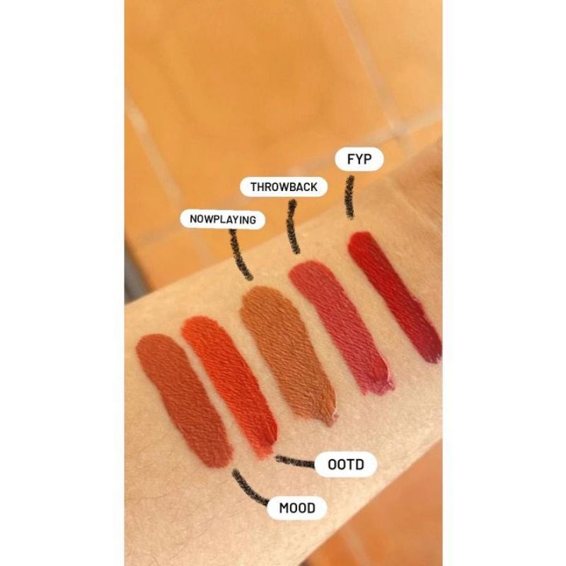 WARDAH Everyday Matte Lip Shot 1,8gr (Lip Cream)