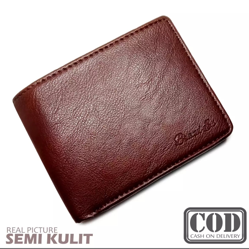 4.4 Gratis Ongkir Setiap Hari!! Dompet Pria Asli Kulit BRC20 Dompet Kulit Asli Dompet Fashion Pria Dompet Kulit Murah Dompet Lipat Dua