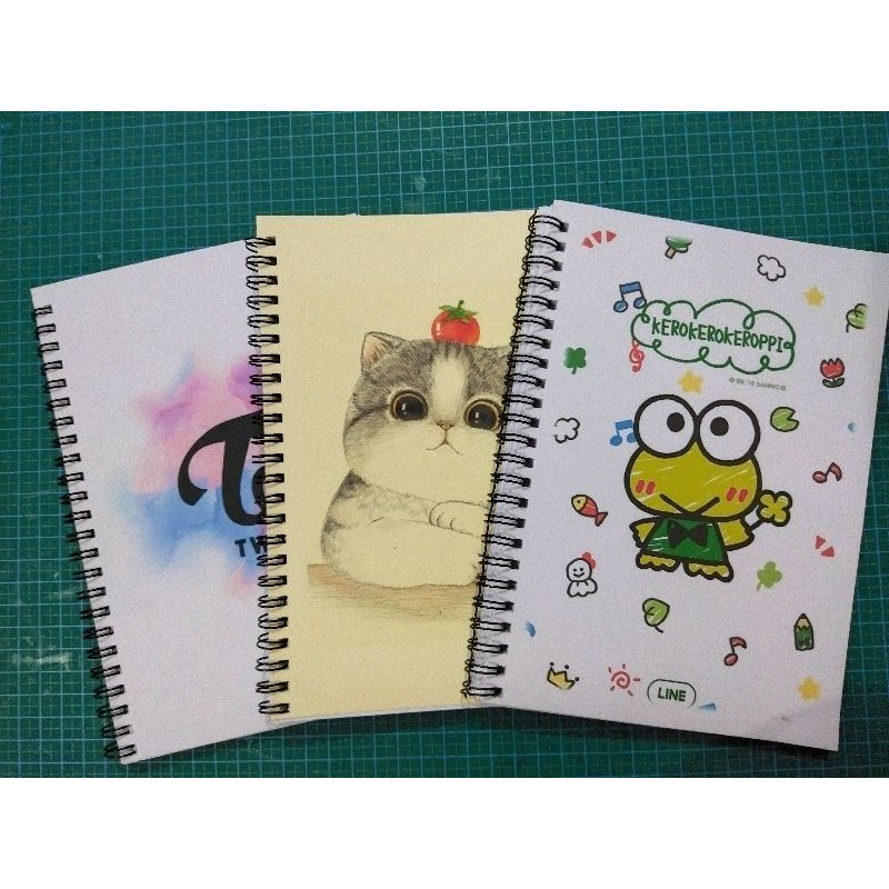 

Notebook Spiral Tianis cartoon
