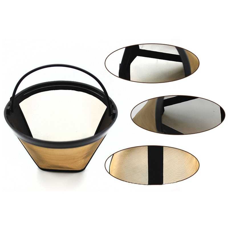 Termurah ! Saringan Kopi Filter Cone Shaped Coffee Dripper 1 Pcs - K741