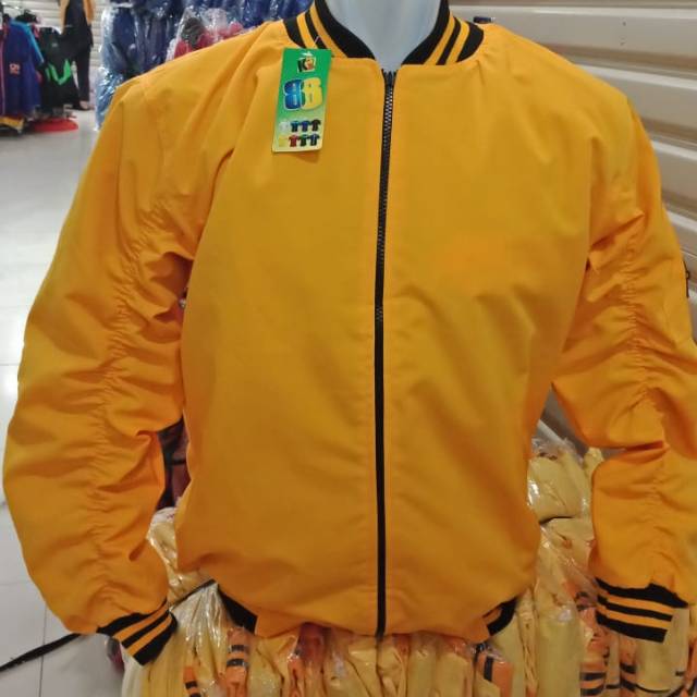 Jaket Bomber Kuning