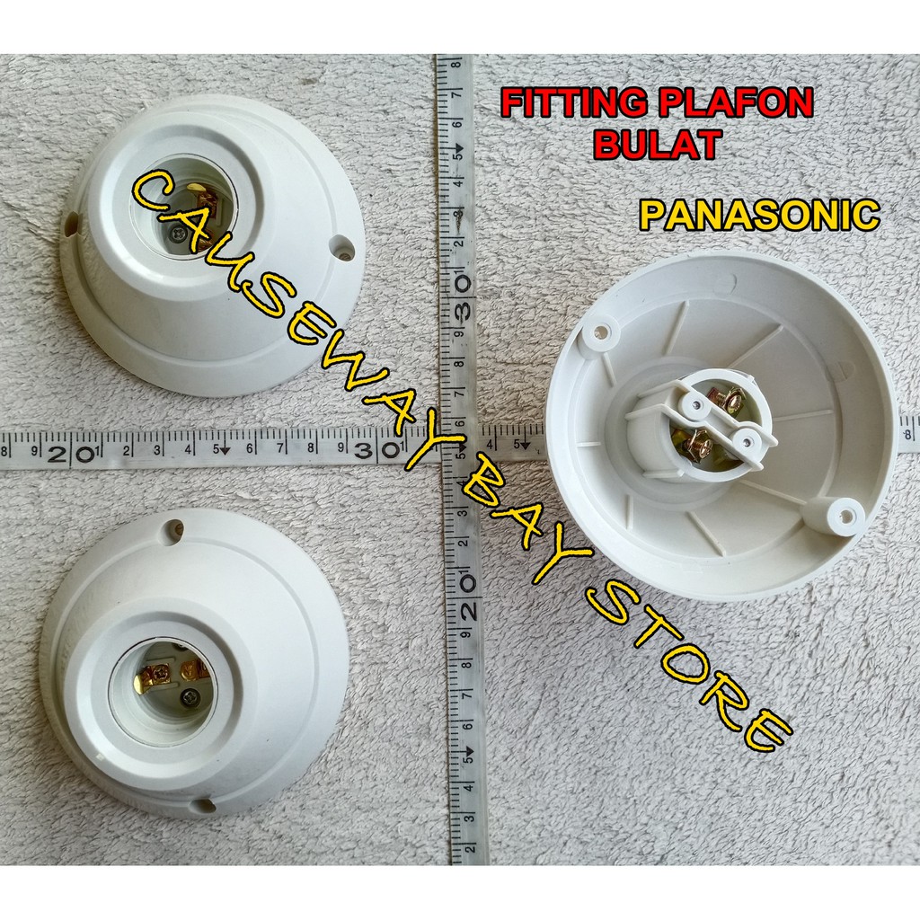 FITTING PLAFON BULAT PANASONIC
