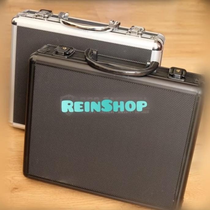 Koper alumunium box aluminium kopor tas hard case tebal airsoft gun