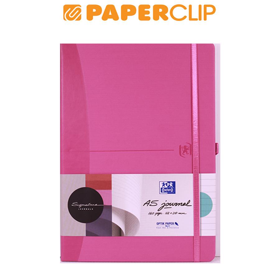 

NOTEBOOK A5 OXFORD SIGNATURE HARD COVER 80 MELON