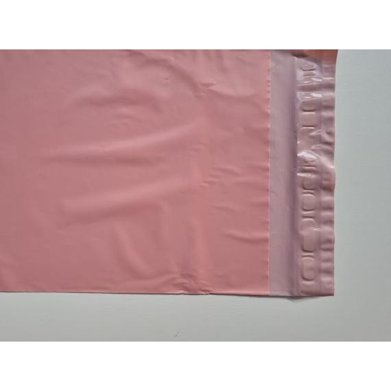 

POLYMAILER ±100PCS 25x35CM PINK PREMIUM GLOSSY PLASTIK POLYMAILER