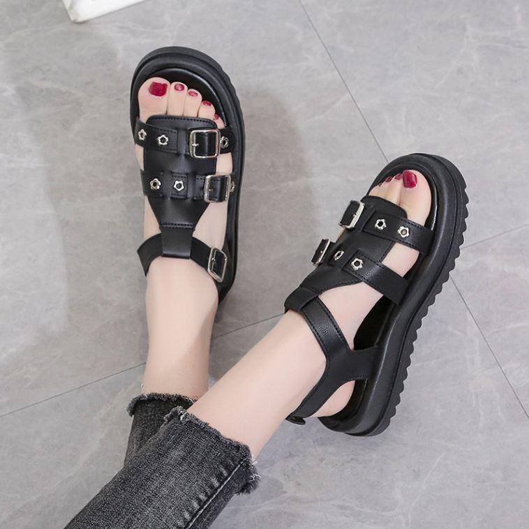 Cafana Sandal Wanita Import Gesper Haira IMP-3040