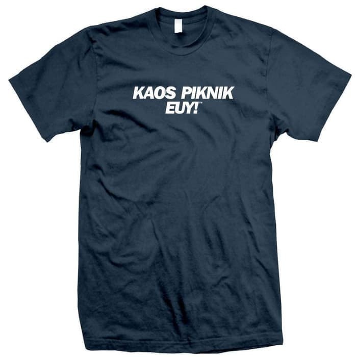 KAOS BAJU PRIA WANITA PREMIUM JARANG PIKNIK EUY / COMBED 30S / DISTRO / COD
