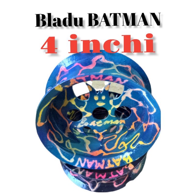 bladu / golongan benang kenur layangan model BATMAN uk 4 inch