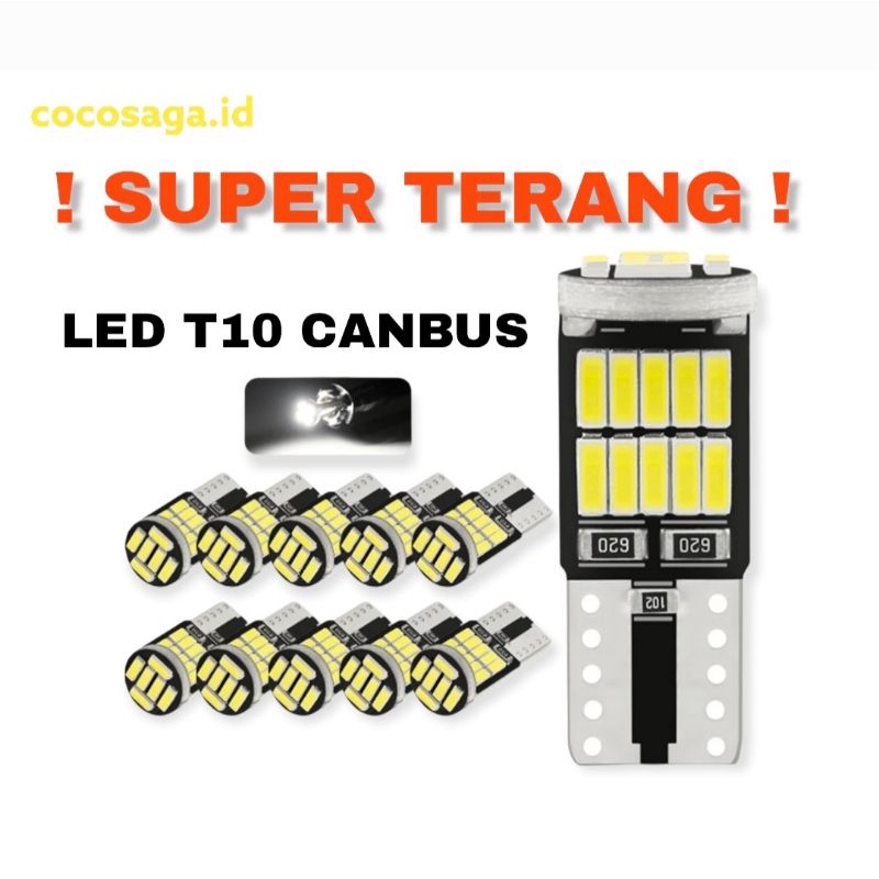 LED T10 CANBUS 26 SMD 4014 - SUPER BRIGHT