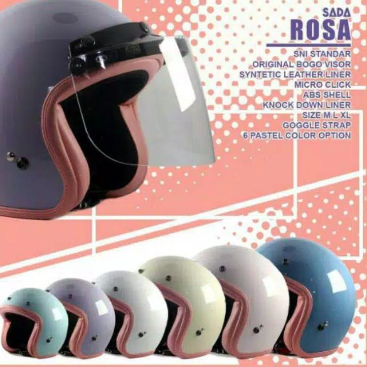 helm bogo dewasa Sada rosa harga free kaca "GF.15Jn22p"