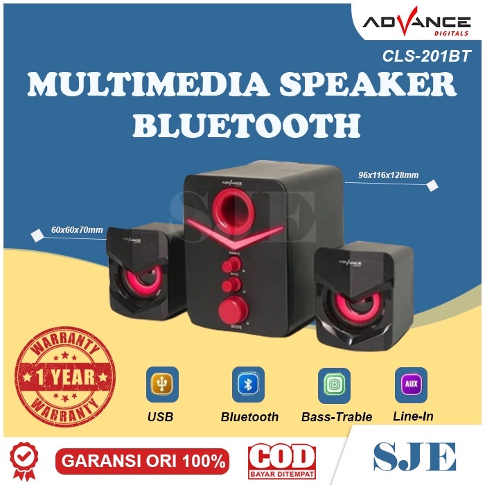 Advance Multimedia Speaker Bluetooth