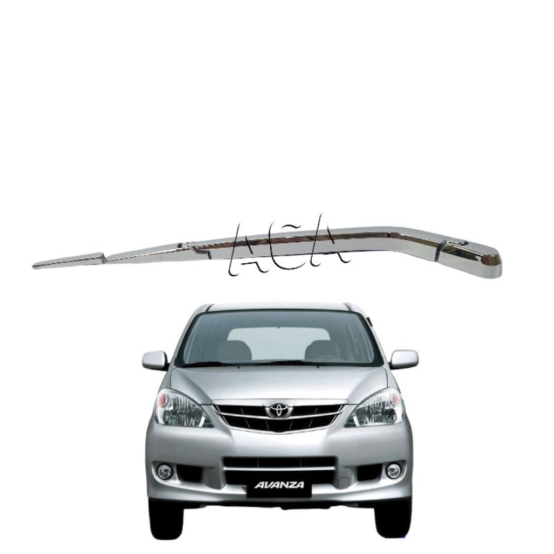 COVER WIPER BELAKANG VARIASI AVANZA 2007-2011 CROM TINGGAL TEMPEL