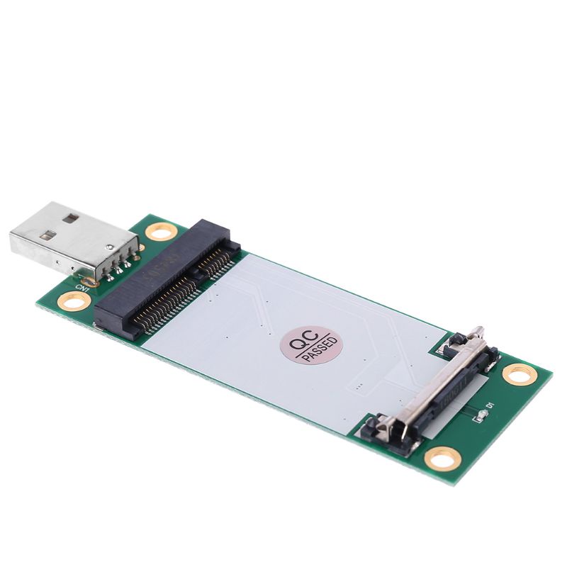 Btsg Kartu Adapter Mini PCI-e Wireless WWAN Ke USB Dengan Slot SIM Card Untuk