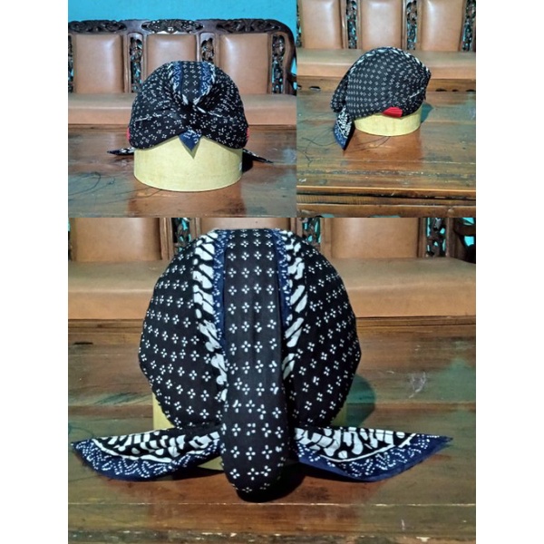 Blangkon senopaten motif mrutu sewu