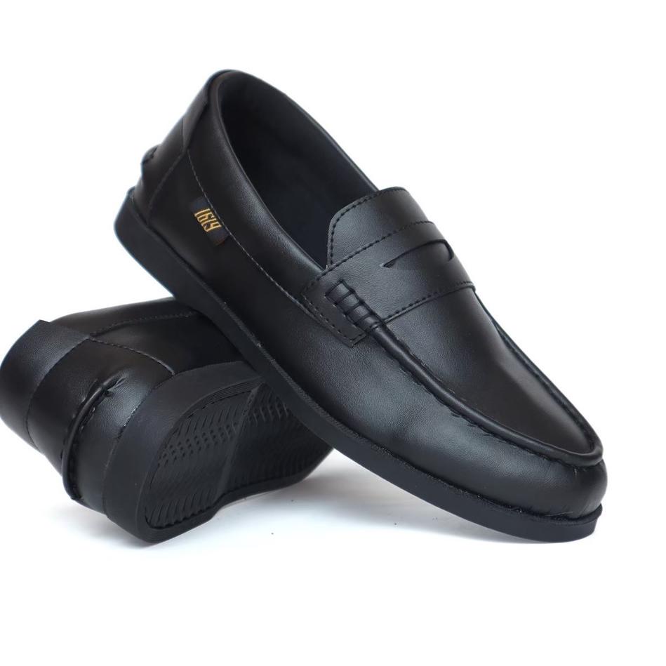 "Ffk31au22ž" Sepatu Formal Pantofel Pria Kulit Asli Premium Louis Votion Hitam ukuran 39 - 43 Sepatu