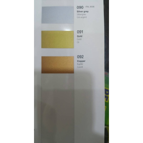 Dijual Sticker Oracal 651 DoffMatt Silver Gold  Copper Murah