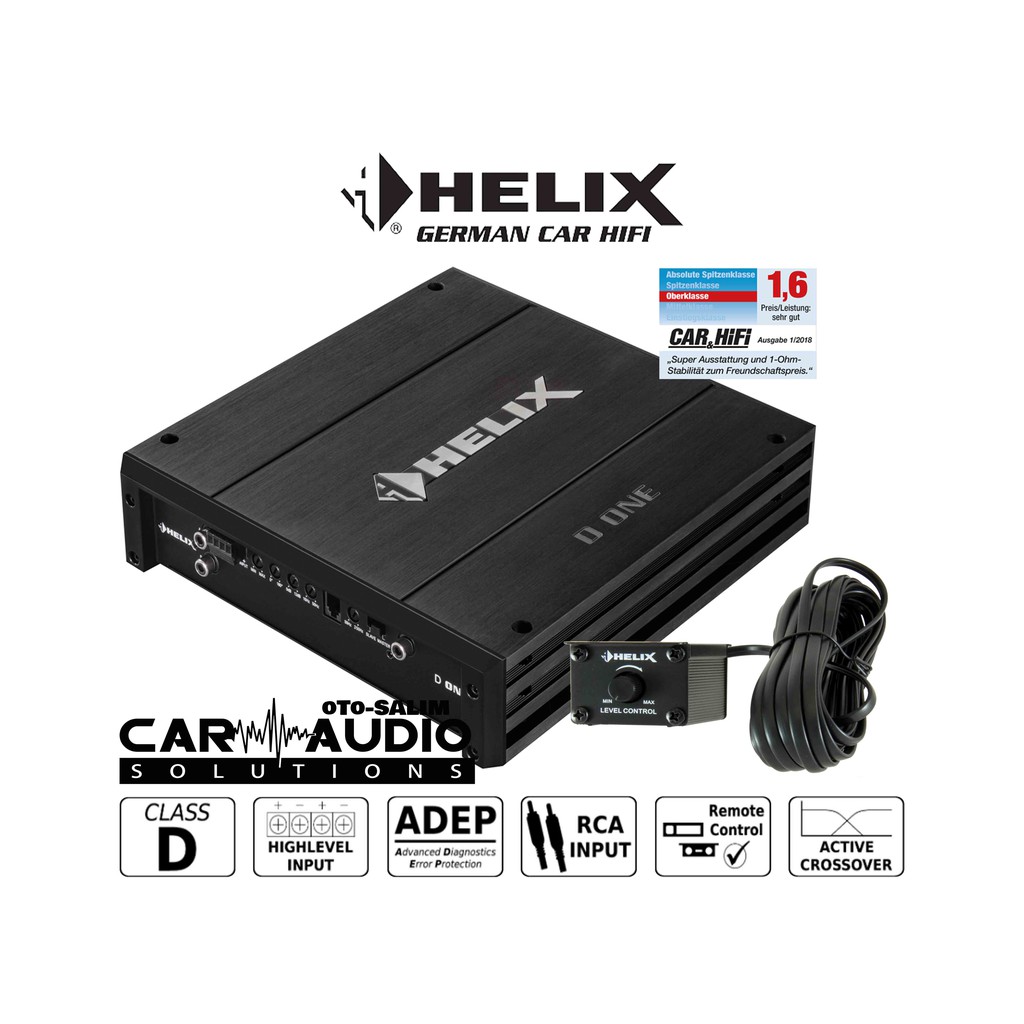 Helix D One Class D Monoblock Amplifier