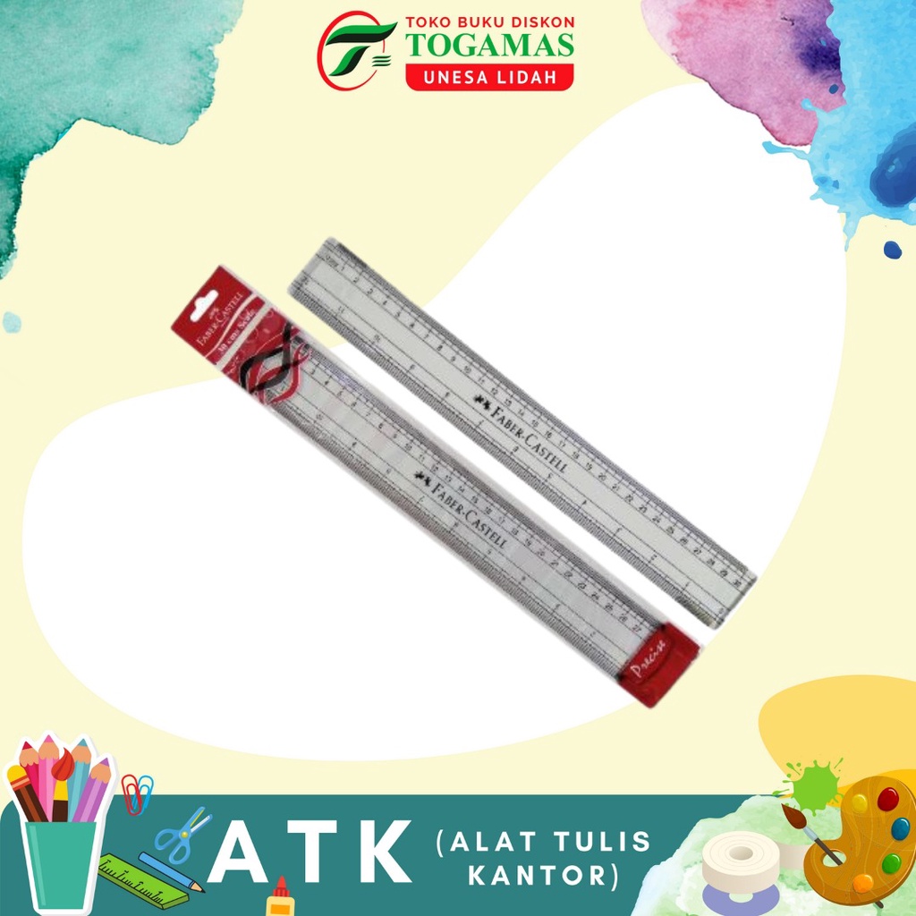 

PENGGARIS SCALE 12/30CM 171220 FABER CASTEL / READY STOCK