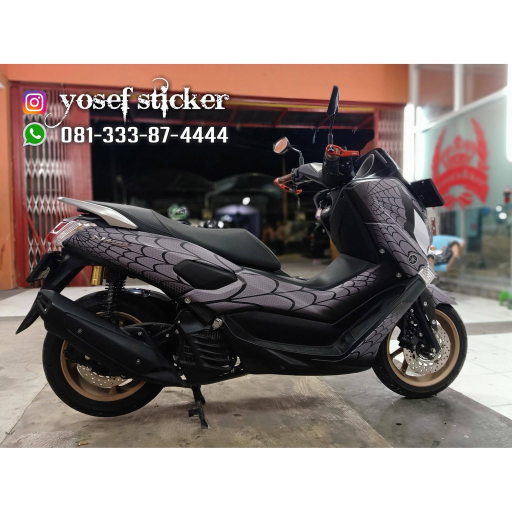 DECAL NMAX SPIDERMAN