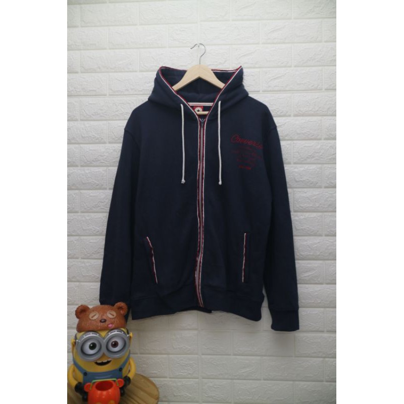 CONVERSE ZIP HOODIE - SIZE L (SECOND ORIGINAL)