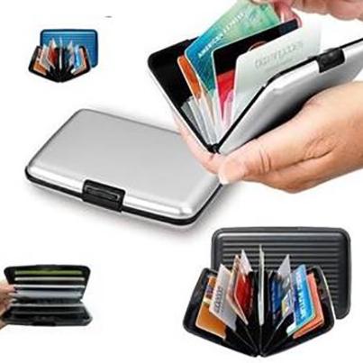 

HOTLIST Dompet Kartu Aluminium / Tempat Kartu Kredit, ATM, Kartu Member, dll