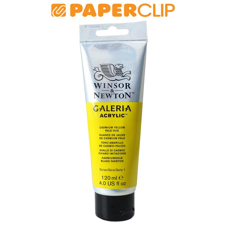 

CAT ACRYLIC WINSOR & WINSOR GALERIA 120ML CADMIUM YELLOW PALE HUE 2131114GAC