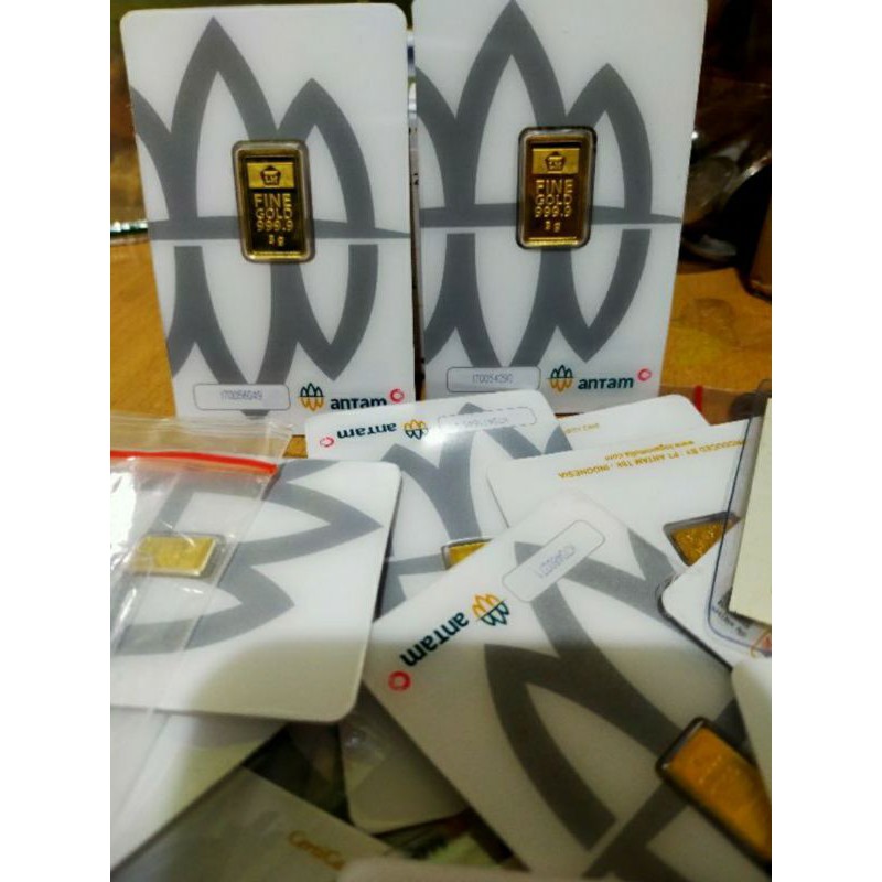 Emas Antam 3 gram / EMAS BATANGAN ANTAM / CERTYEYE / 3 Gram