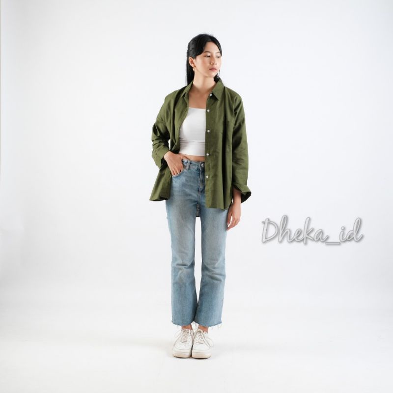 Kalea Shirt - Kemeja Linen Oversize