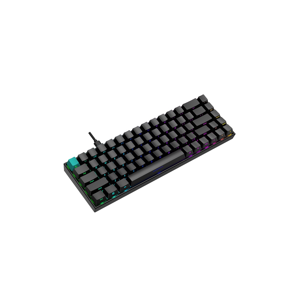 Deepcool KG722 65% Mechanical Keyboard, RGB, Red Switches