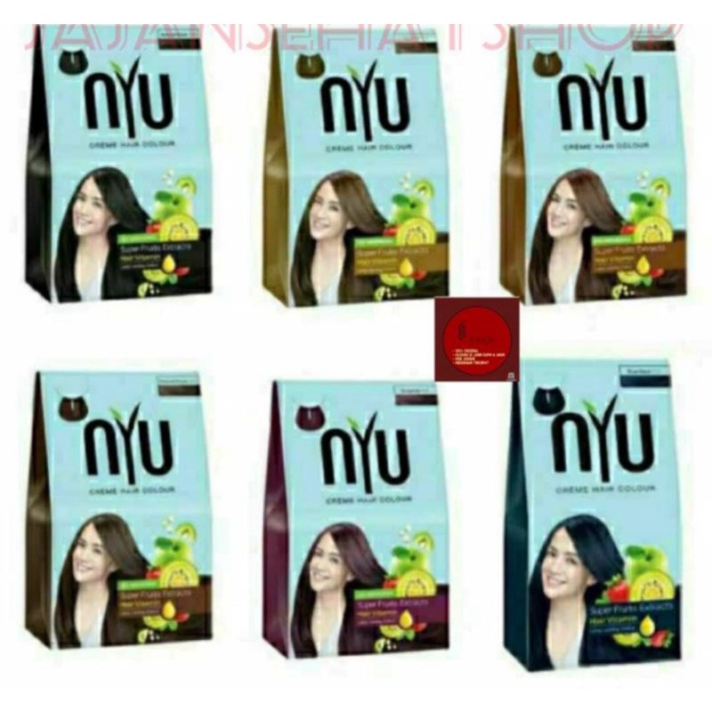 NYU Hair Color / NYU Cat Rambut /Nyu pewarna rambut