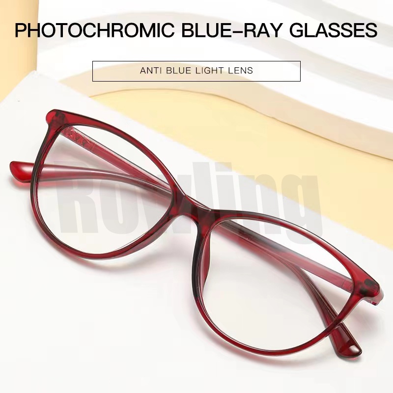 rowling (ka-256) Frame Kacamata  Terbaru Wanita Pria Import anti Radiasi Blue Light Kacamata Fashion