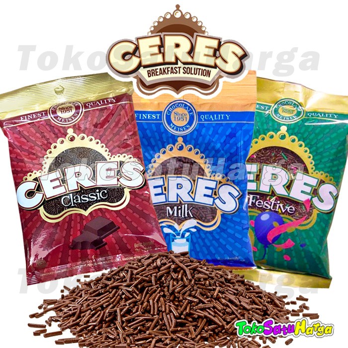 

meses ceres kemasan 90 gr classic / milk / festive