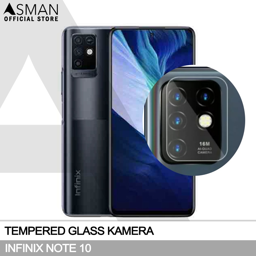 Tempered Glass Kamera Infinix Note 10 Pelindung Kamera Bahan kaca [Lens Protection]