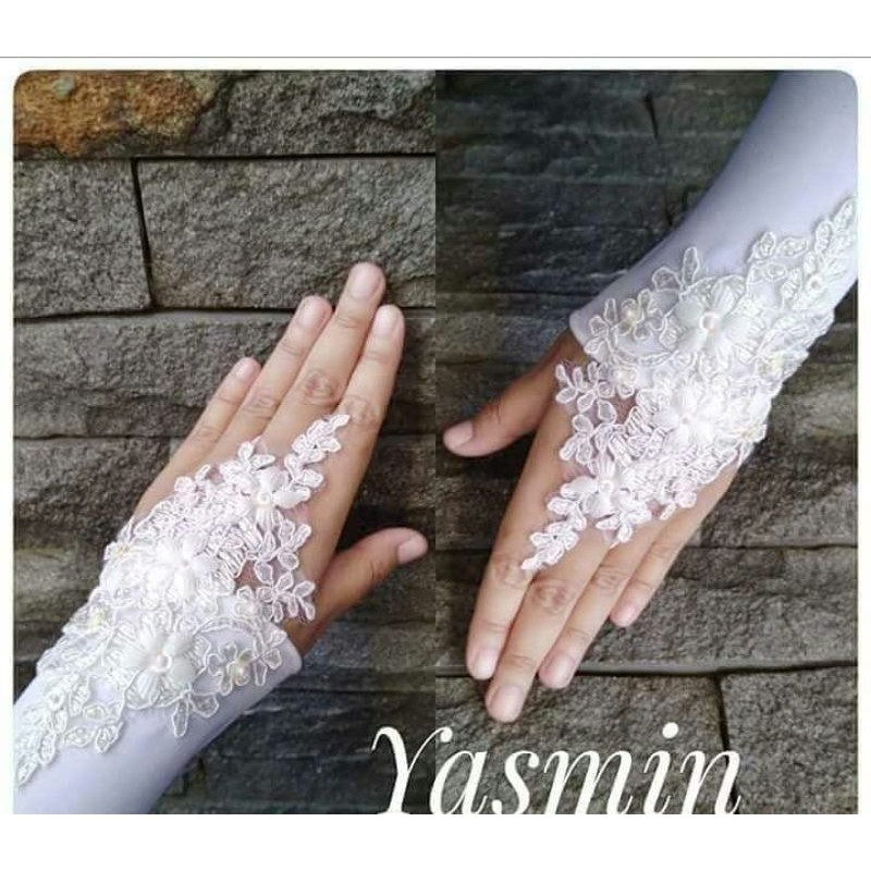 Yasmine handshock akad / walimah /nikah pengantin muslimah