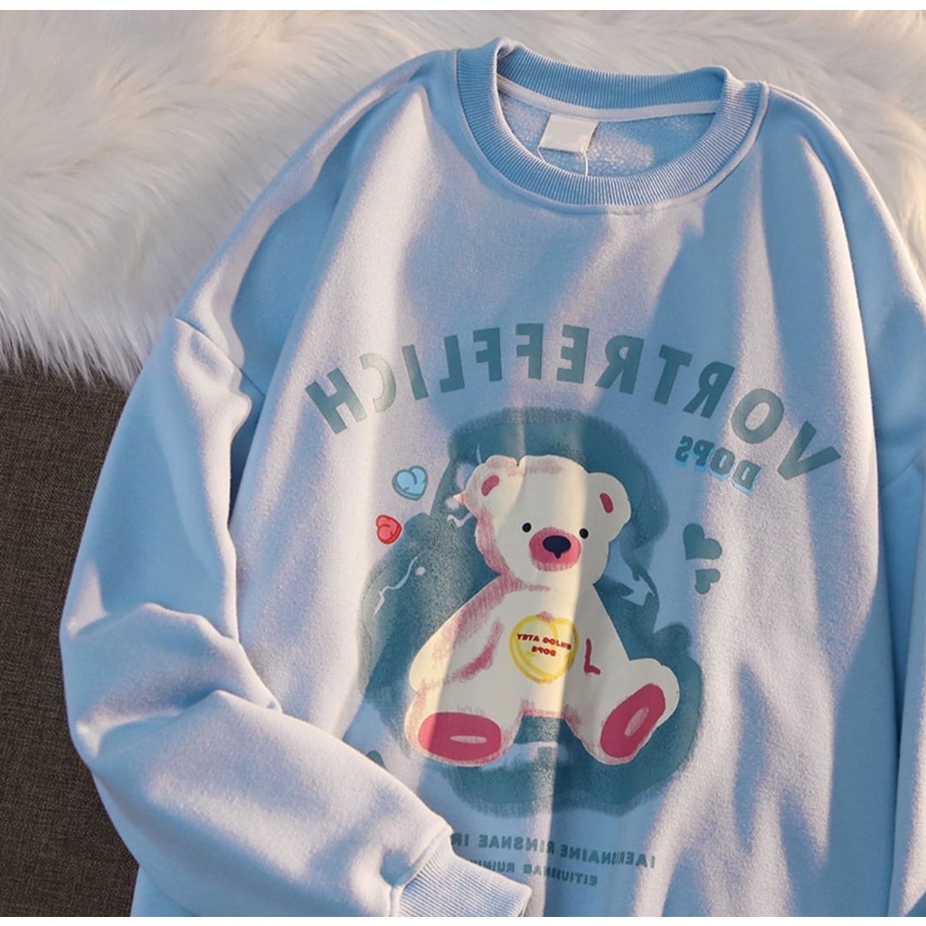 VOTRE DOPS BEAR SWEATER CREWNECK