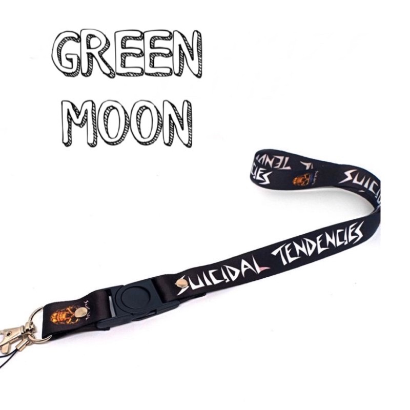 

lanyard SUICIDAL TENDECIES gantungan kunci band metal band rock distro / tali lanyard gantungan leher id card name tag kartu nama / pods