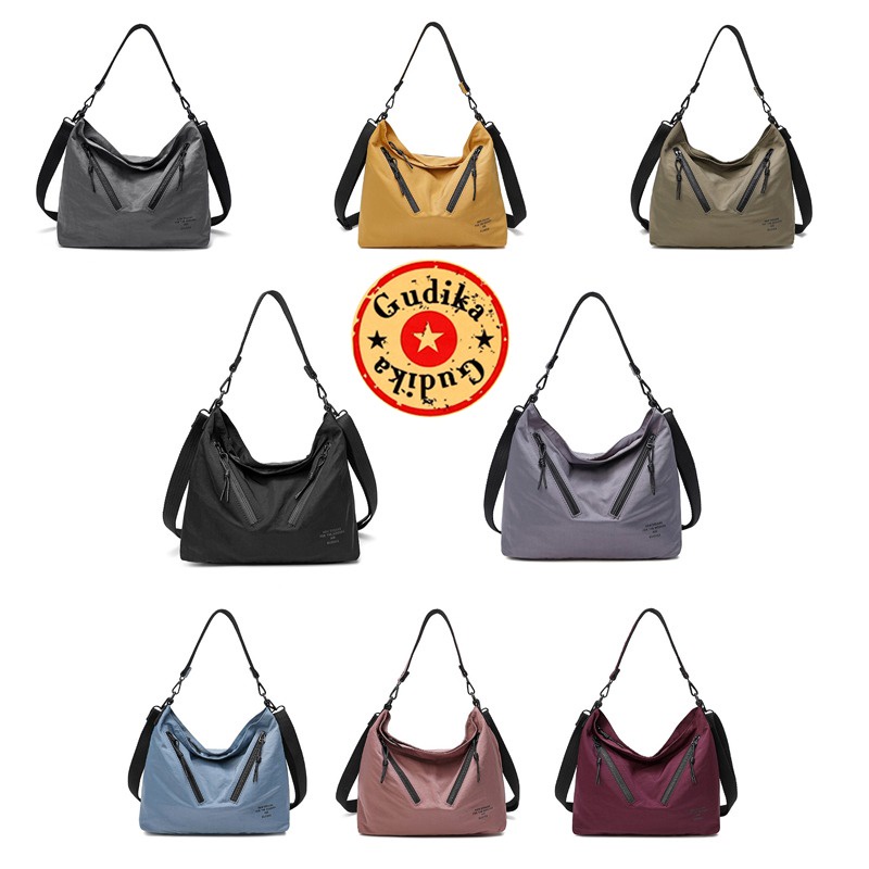 Tas GUDIKA 66106 TERBARU - Tas Unisex Pria Wanita Tahan Air - HandBag - Tas Bahu Selempang - Tas Tangan - Bahan Nylon Waterproof
