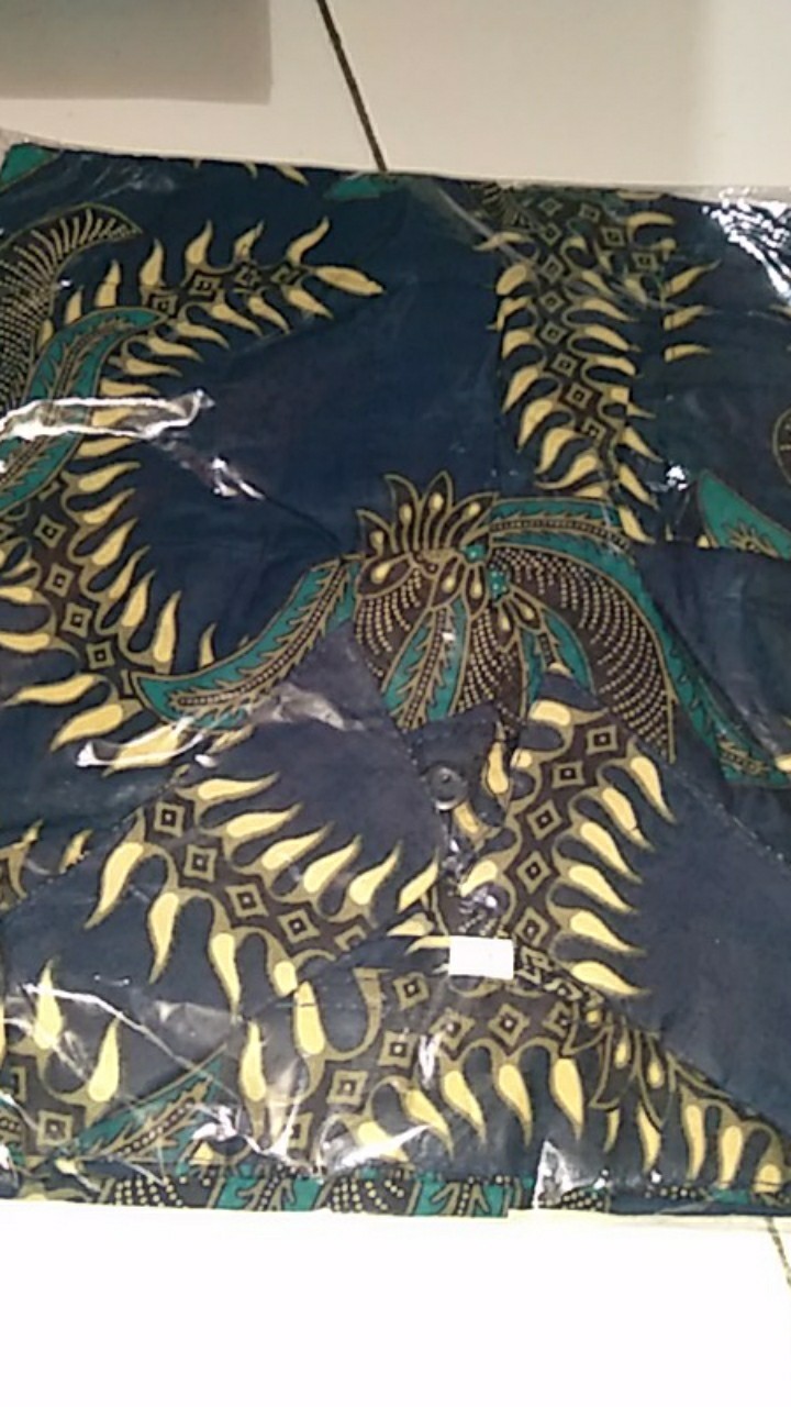 Kemeja Batik Pria Lengan Panjang Slim Fit Batik Pria Modern