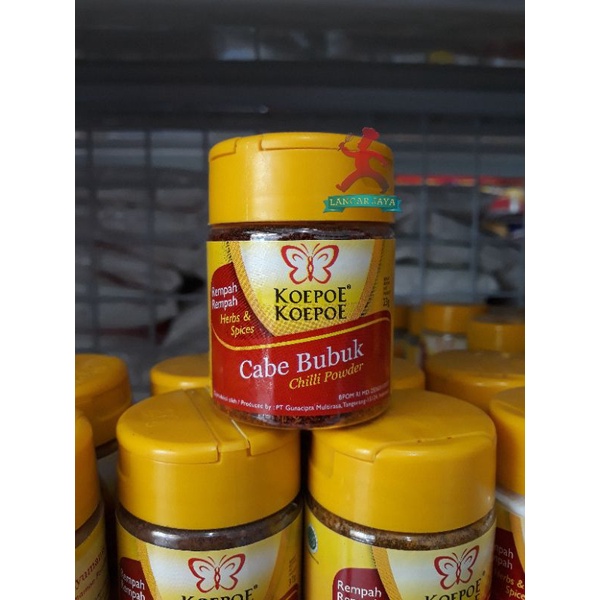 Koepoe Cabe Bubuk 23gr / Kp Cabe Bubuk / Cabe Bubuk / Chili Powder / Kp Chili Powder